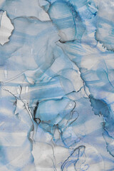 Fototapeta premium Alcohol ink art.Mixing liquid paints. Modern, abstract colorful background, wallpaper. Marble texture.Translucent colors