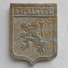Blason d'Espelette dans le Pays Basque 