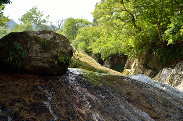 かじか滝の上部