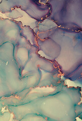 Alcohol ink art.Mixing liquid paints. Modern, abstract colorful background, wallpaper. Marble texture.Translucent colors