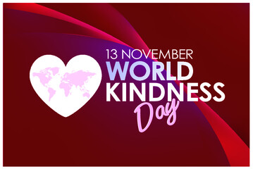 World Kindness Day Illustration Background 