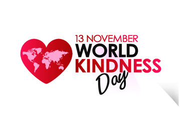 World Kindness Day Illustration Background  - Powered by Adobe