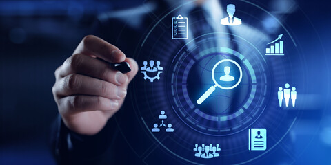 Assessment evaluation analysis business analytics concept on vr screen.