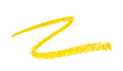 Obraz premium wax crayon paint strokes isolated on white