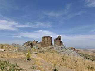 Historic castle in Magacela, Badajoz - Spain