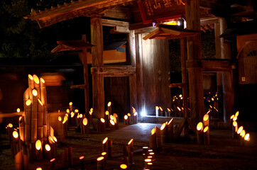 安善寺山門前