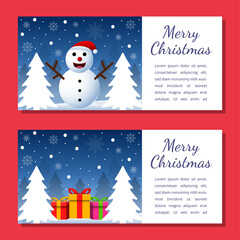 Christmas background card templates. Vector design element. Set of brochure, poster templates. Vector illustration