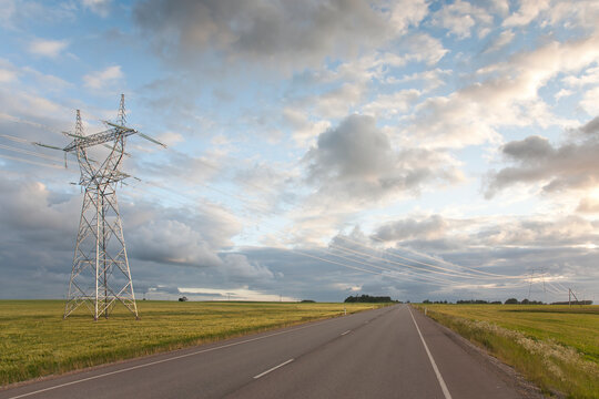 High Voltage Power Pylon