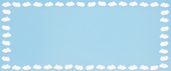 Valentines heart balloon with people flying and floating on blue sky background. Paper Cut Design Illustration of love for Happy Mother's or Valentine's Day greeting card design.
