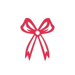 Wooden Christmas Tree Decoration Isolated on a White Background