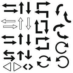 Arrows icon for browser