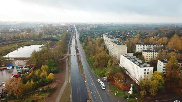 Reconstruction of Gagarina street in the city of Vitebsk