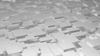 Abstract 3d modern cubes background