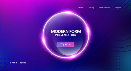 Colorful gradient background