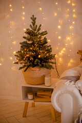 christmas tree with gifts