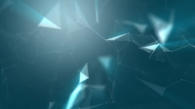 computer animated artistic digital cyberspace network background 