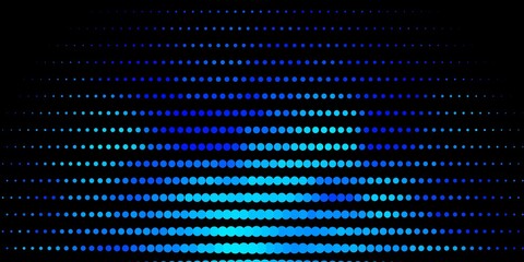 Obraz premium Dark BLUE vector template with circles.