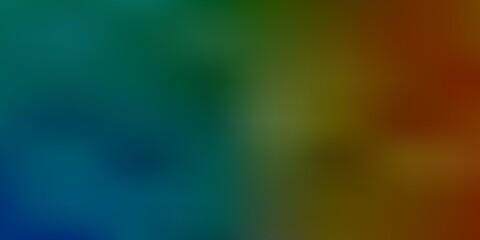 Light blue, yellow vector blur layout.