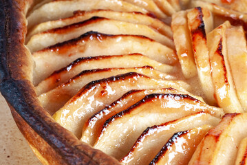 délicieuse tarte aux pommes
