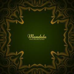 Mandala design stylish royal background