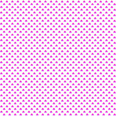 Pink heart sweet valentine repeat pattern and seamless vector