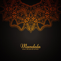 Vintage luxury mandala design background
