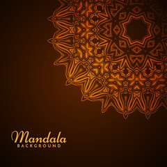 Vintage luxury mandala design background