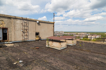 Pripyat city in Chernobyl