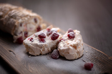 close-up pastries and desserts prepared in the home kitchen