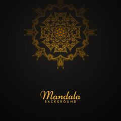 Beautiful mandala design luxury background