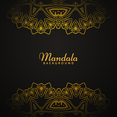 Beautiful mandala design luxury background