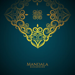 Mandala design decorative ethin background illustration