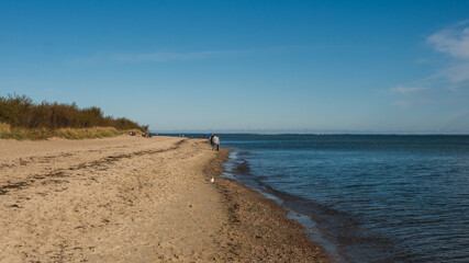 Beach on Rewa Peninsula. 