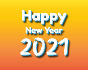 Happy new year 2021. 2021 Greetings card. abstract background.2021 background banner. Vector illustration.