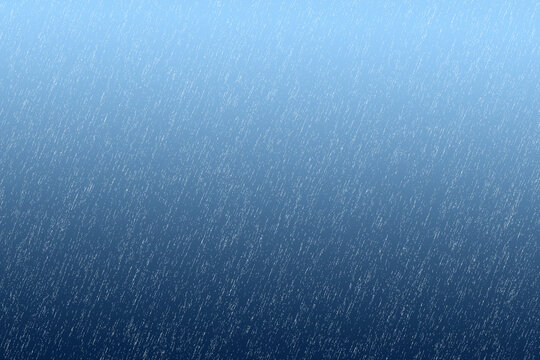 rain water drop falling to the dark