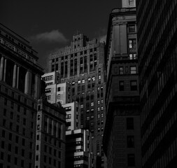 Fototapeta na wymiar New York. Gotham city