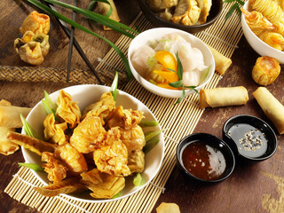 China Dim Sum in Schalen