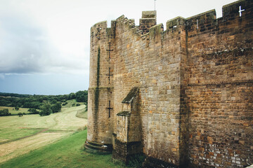 Fototapeta na wymiar Alnwick Castle