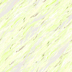 Softness Abstract art light green and gray colored vector seamless pattern. Many brushstrokes like oil painting. Template for design, textile, wallpaper, wrapping, carpet, ceramic tile.