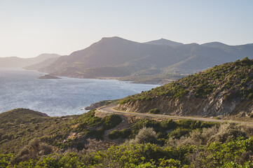 Driving in Sardinia, South Sardinia roads