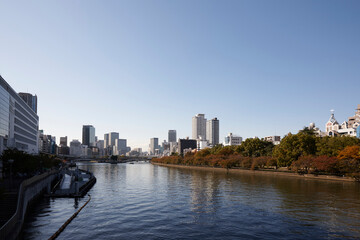 Obraz premium 大阪の街並み