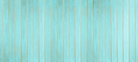 Naklejka premium Blue wooden background or wood wall texture, old painted, vintage style for decoration, natural wooden board pattern