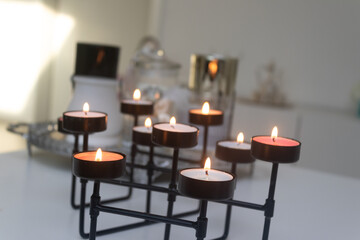 Close Up of Decorative Candlelight