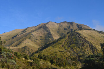 view of the mountains