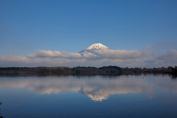 田貫湖からの富士山