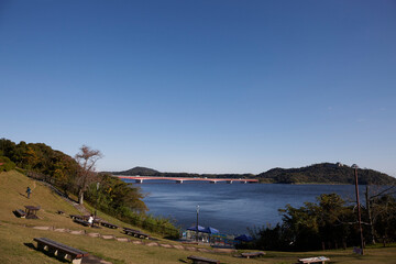 Fototapeta na wymiar 浜名湖