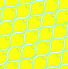 petal lemon seamless tile yellow