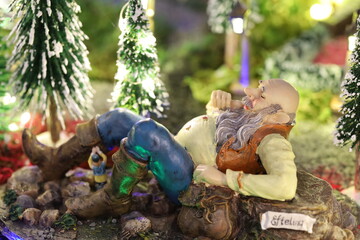 Toy man, miniature from Efteling, fairy