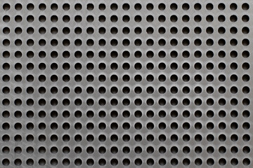 Blank color plastic pegboard texture background with copy space