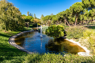 San Isidro park in Madrid, the place where the city's patron saint festival is celebrated
